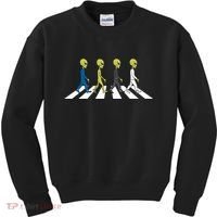 Ufo Extraterrestrial Crossing Alien Kids Sweatshirt thumb 0
