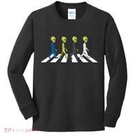Ufo Extraterrestrial Crossing Alien Kids Long Sleeve Shirt thumb 0