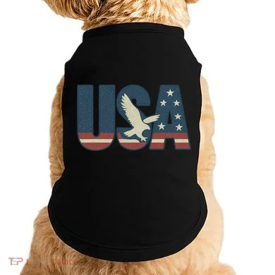 USA Eagle Emblem Doggie Tank