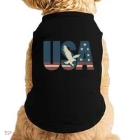 USA Eagle Emblem Doggie Tank thumb 0