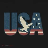 USA Eagle Emblem Doggie Tank thumb 4