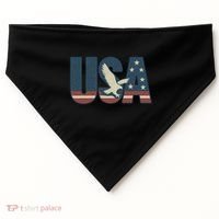USA Eagle Emblem USA-Made Doggie Bandana thumb 0