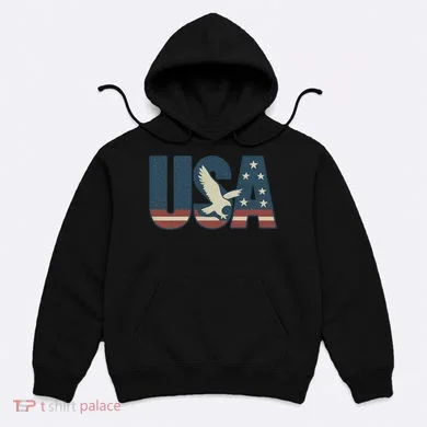USA Eagle Emblem Hoodie