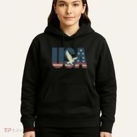 USA Eagle Emblem Hoodie thumb 5