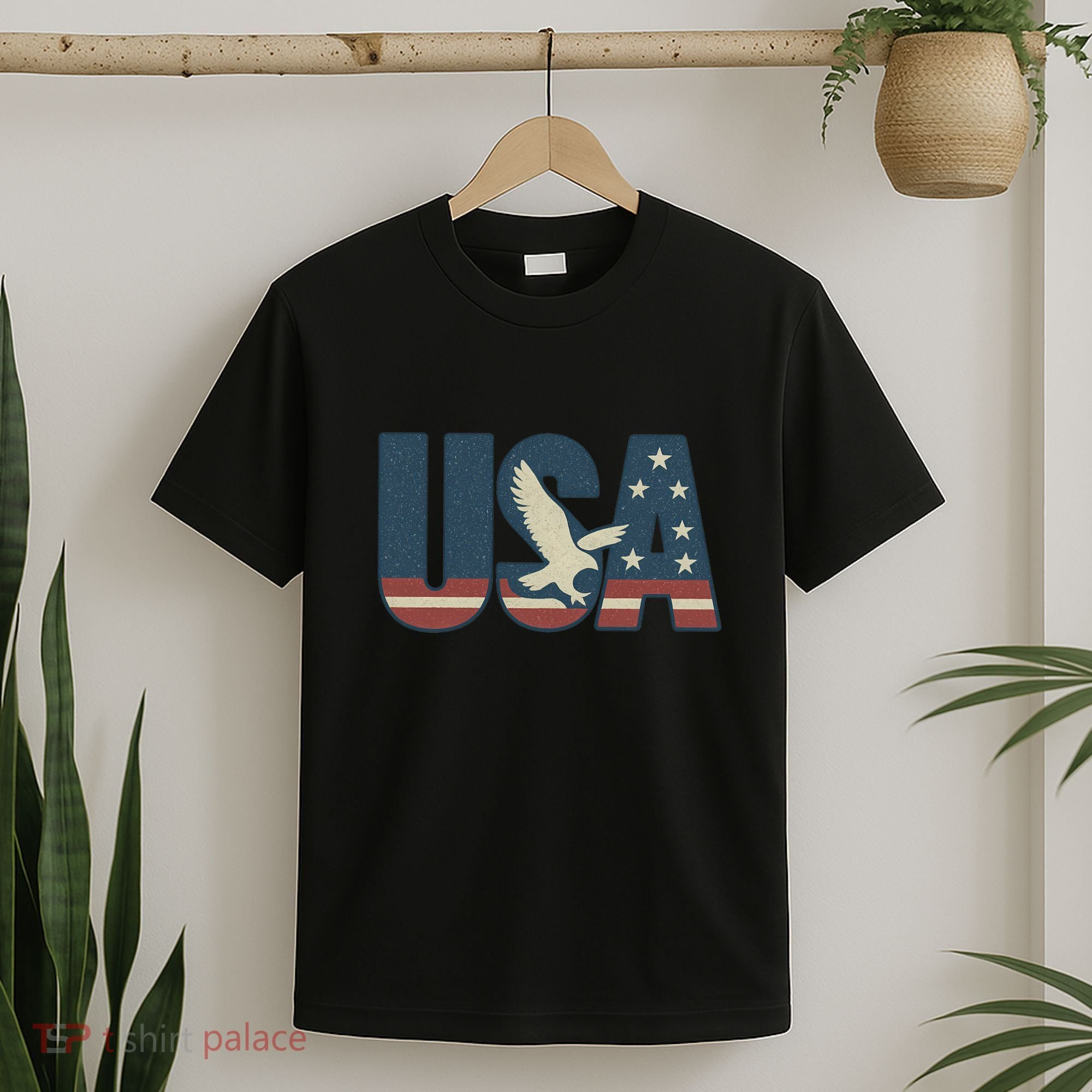 USA Eagle Emblem T-Shirt