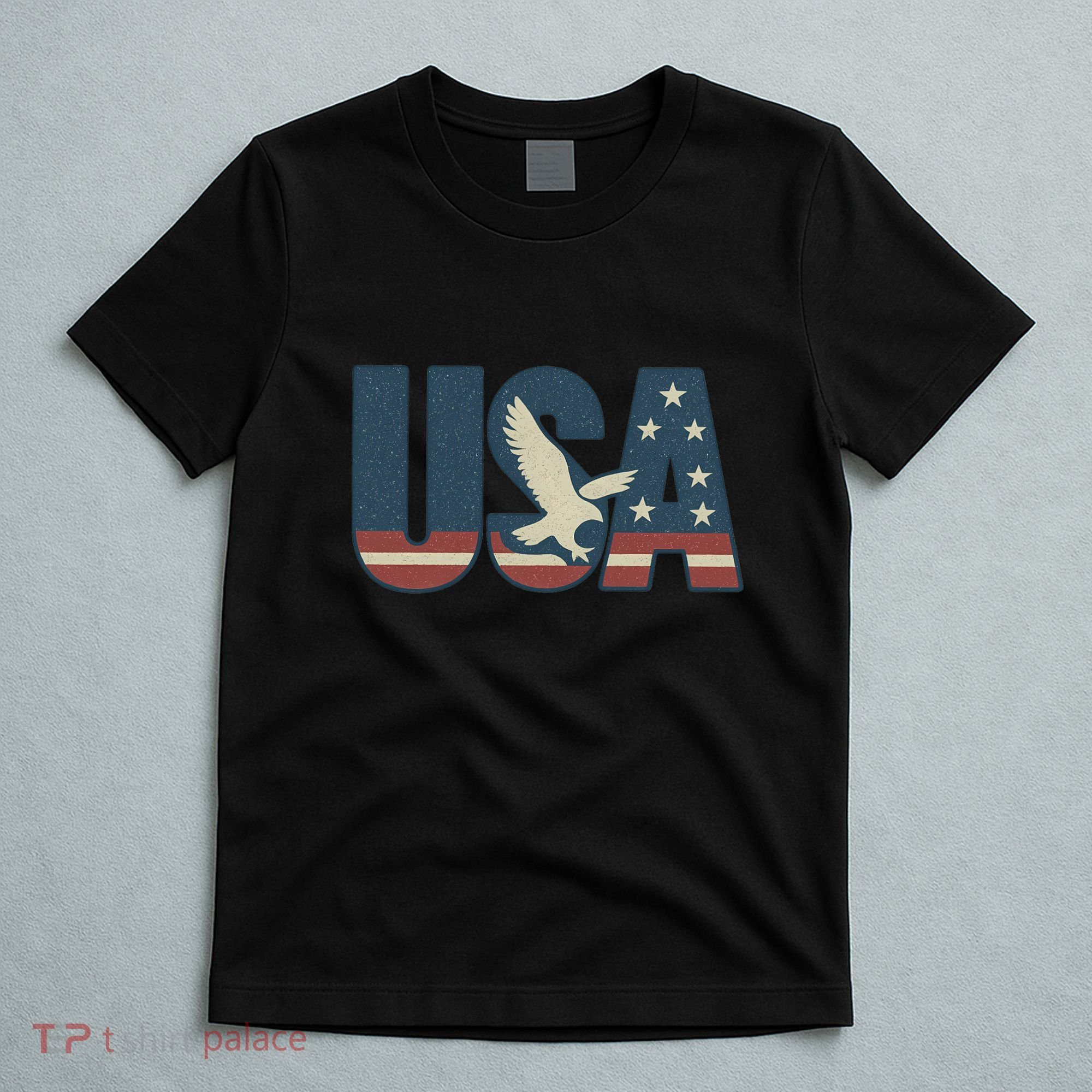 USA Eagle Emblem T-Shirt