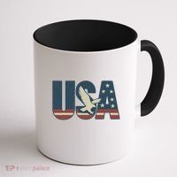 USA Eagle Emblem Coffee Mug thumb 1