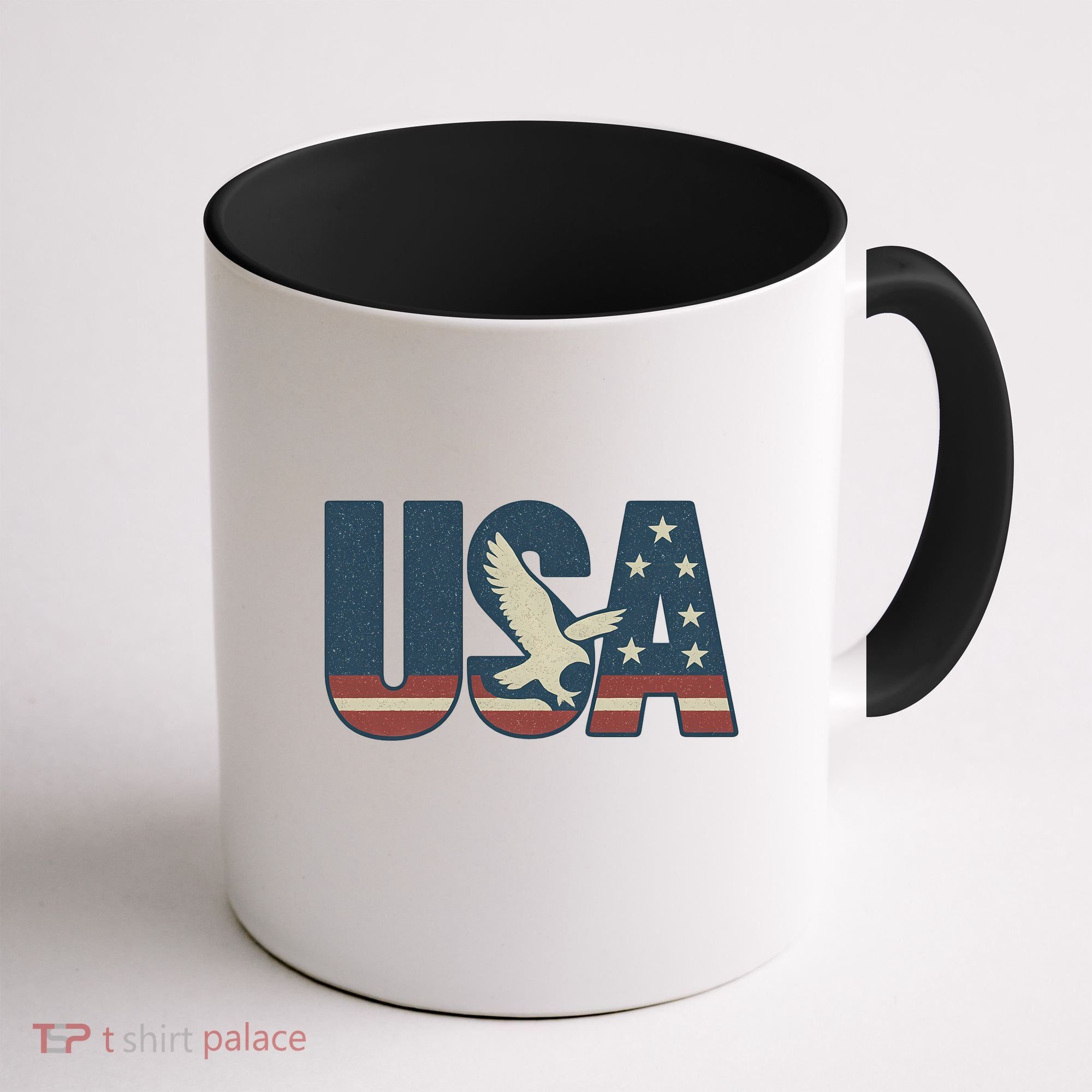 USA Eagle Emblem Coffee Mug