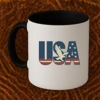 USA Eagle Emblem Coffee Mug thumb 2