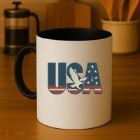USA Eagle Emblem Coffee Mug thumb 4