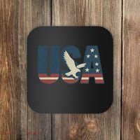 USA Eagle Emblem Coaster thumb 0