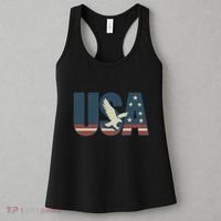 USA Eagle Emblem Women's Tank Top thumb 3