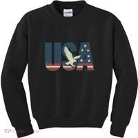 USA Eagle Emblem Kids Sweatshirt thumb 0