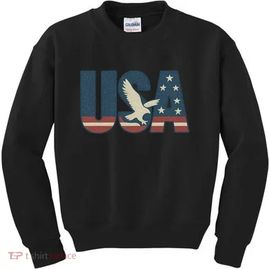 USA Eagle Emblem Kids Sweatshirt