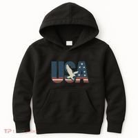 USA Eagle Emblem Kids Hoodie thumb 0