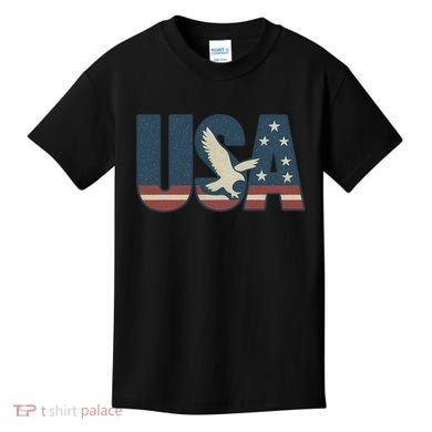 USA Eagle Emblem Kids T-Shirt