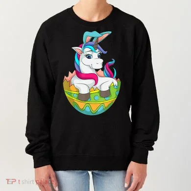 Unicorn Easter Egg Women's Sweatshirt