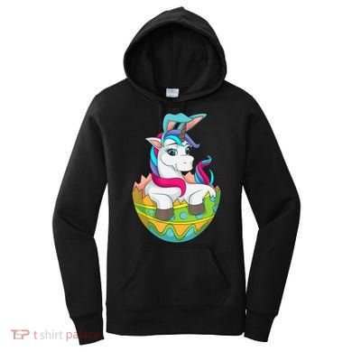 Unicorn Easter Egg Women's Hoodie