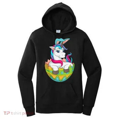 Unicorn Easter Egg Women's Hoodie