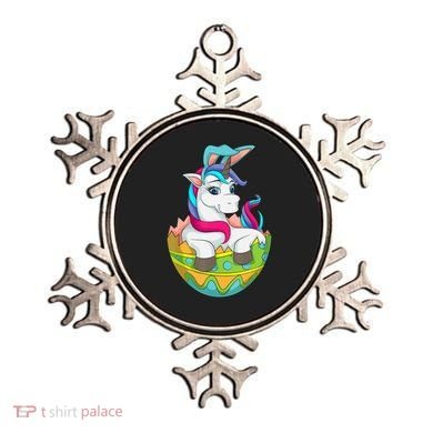 Unicorn Easter Egg Ornament
