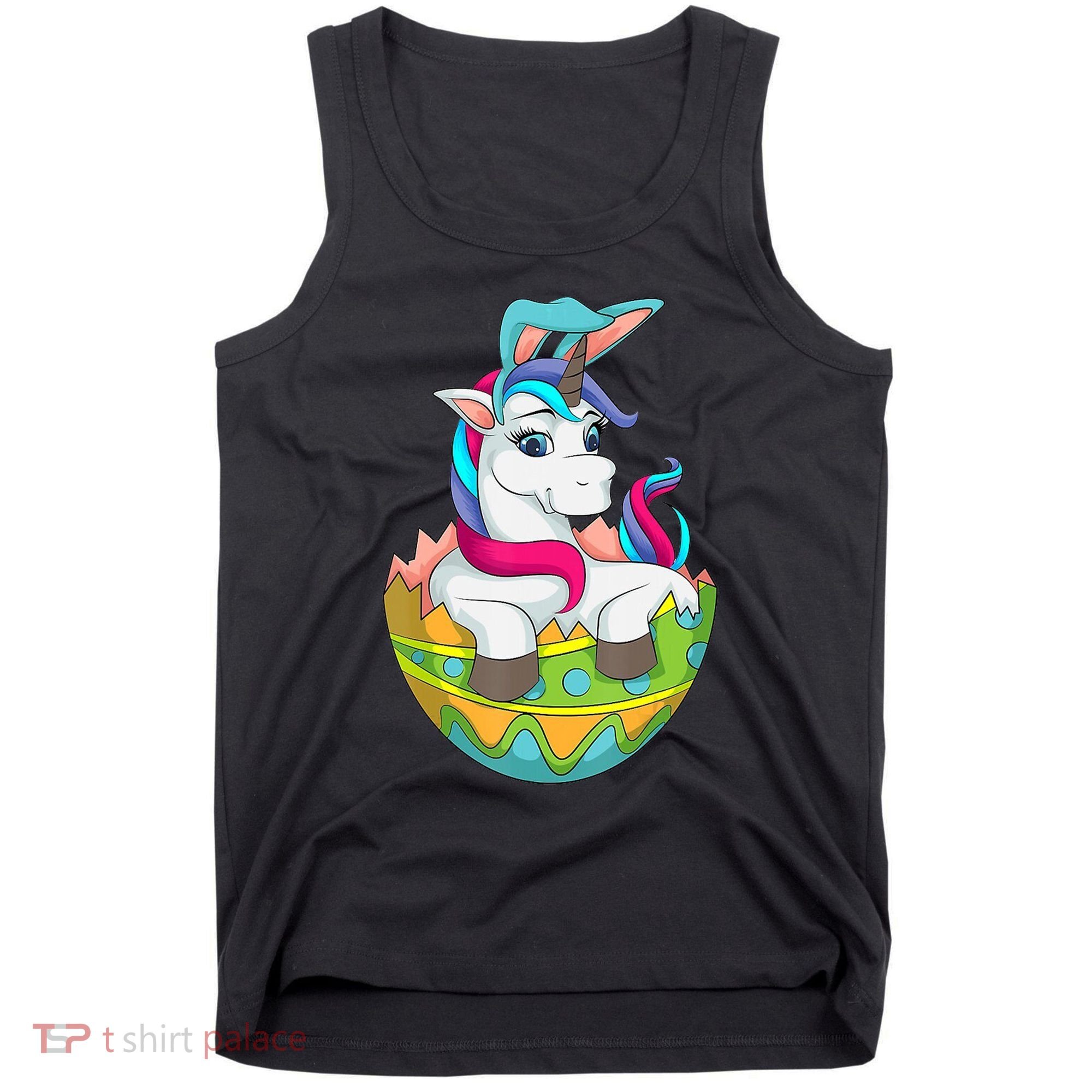 Unicorn Easter Egg Tank Top