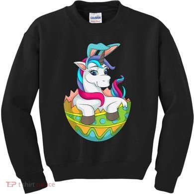 Unicorn Easter Egg Kids Sweatshirt