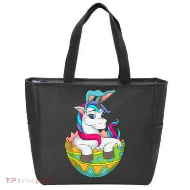 Unicorn Easter Egg Tote Bag