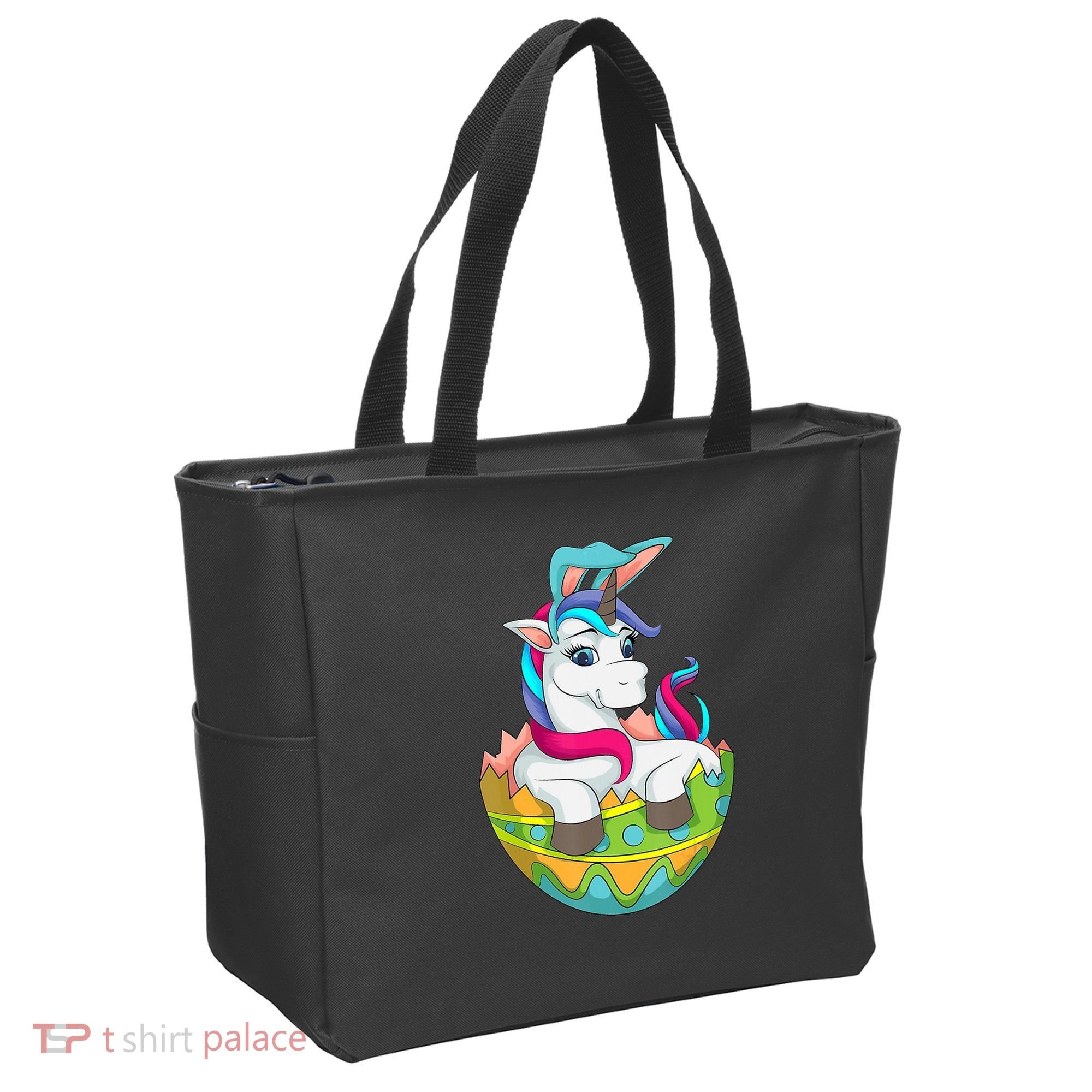 Unicorn Easter Egg Tote Bag