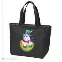 Unicorn Easter Egg Tote Bag thumb 3
