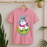 Unicorn Easter Egg T-Shirt thumb 2