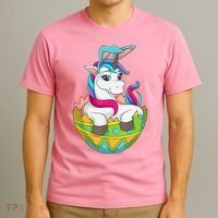 Unicorn Easter Egg T-Shirt thumb 3