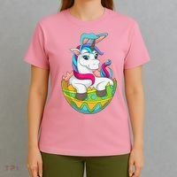 Unicorn Easter Egg T-Shirt thumb 4