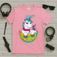 Unicorn Easter Egg T-Shirt thumb 5