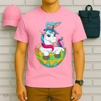 Unicorn Easter Egg T-Shirt thumb 6