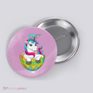 Unicorn Easter Egg Button