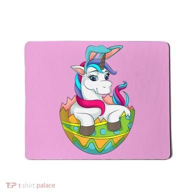 Unicorn Easter Egg Mousepad