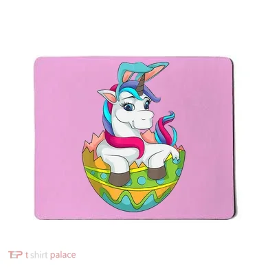 Unicorn Easter Egg Mousepad