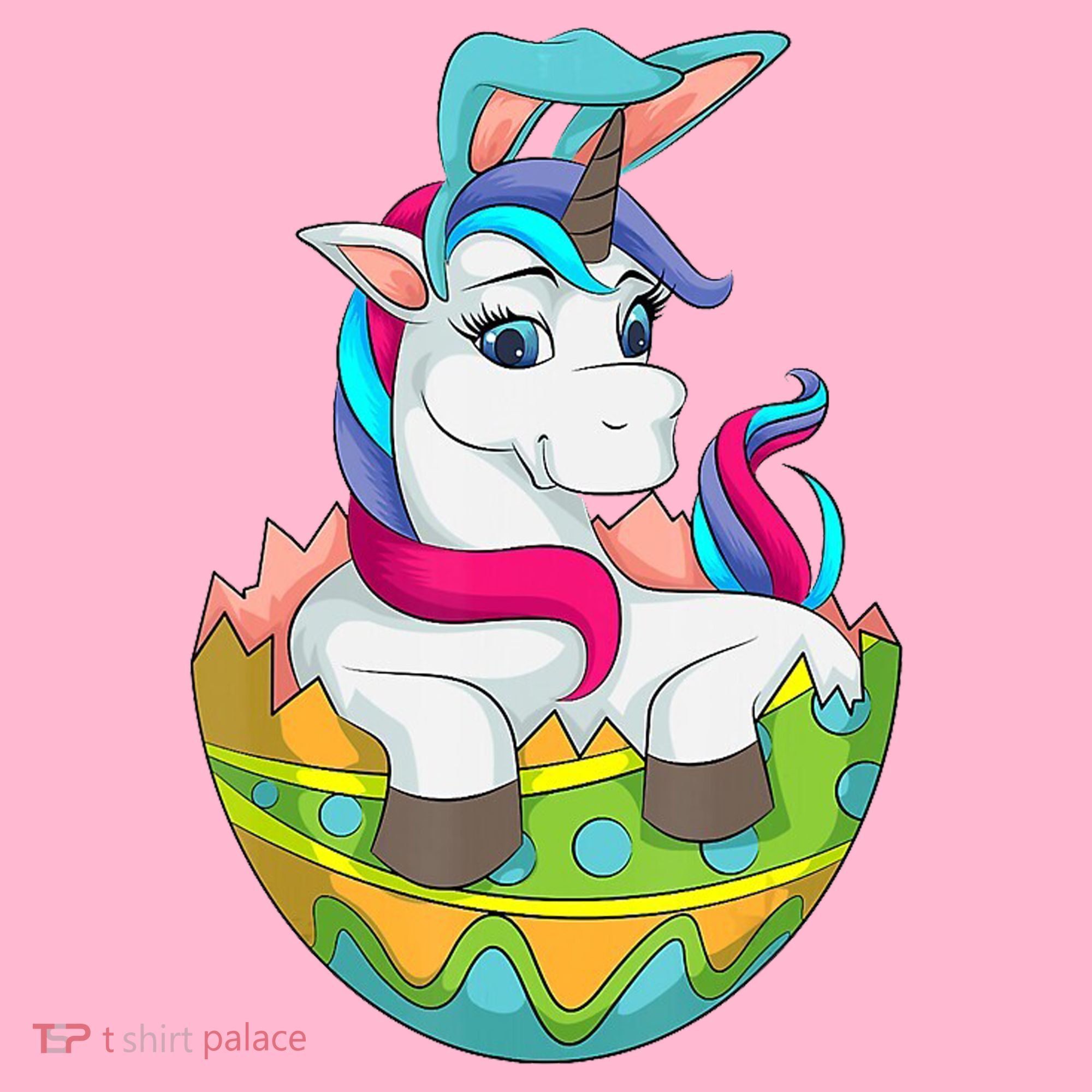 Unicorn Easter Egg Baby Bodysuit