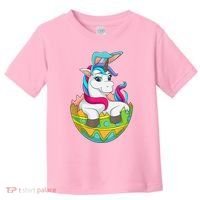 Unicorn Easter Egg Toddler T-Shirt thumb 0