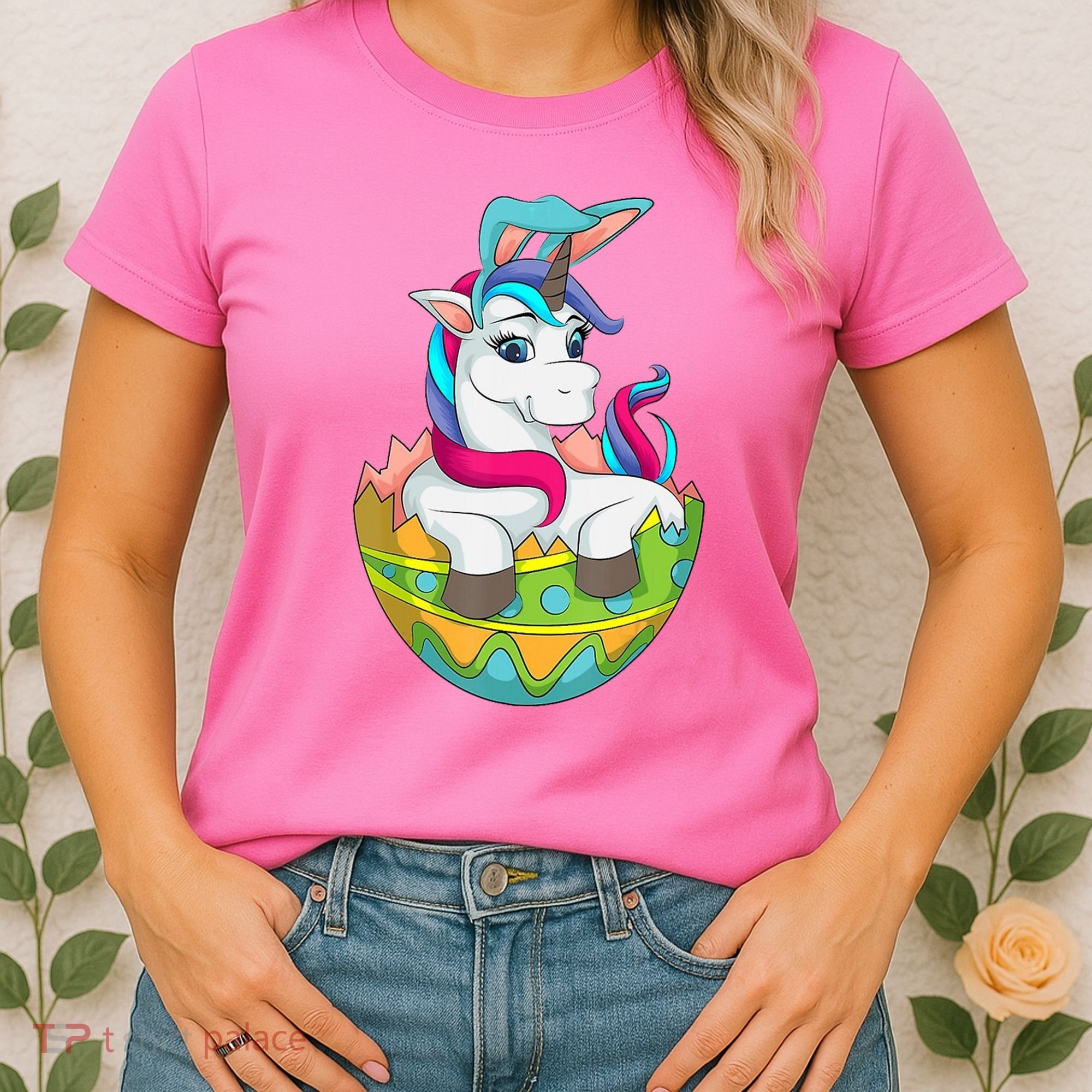 Unicorn Easter Egg Women's T-Shirt