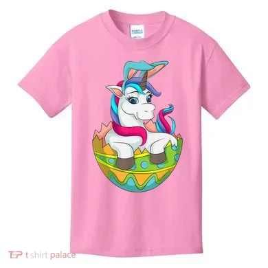 Unicorn Easter Egg Kids T-Shirt
