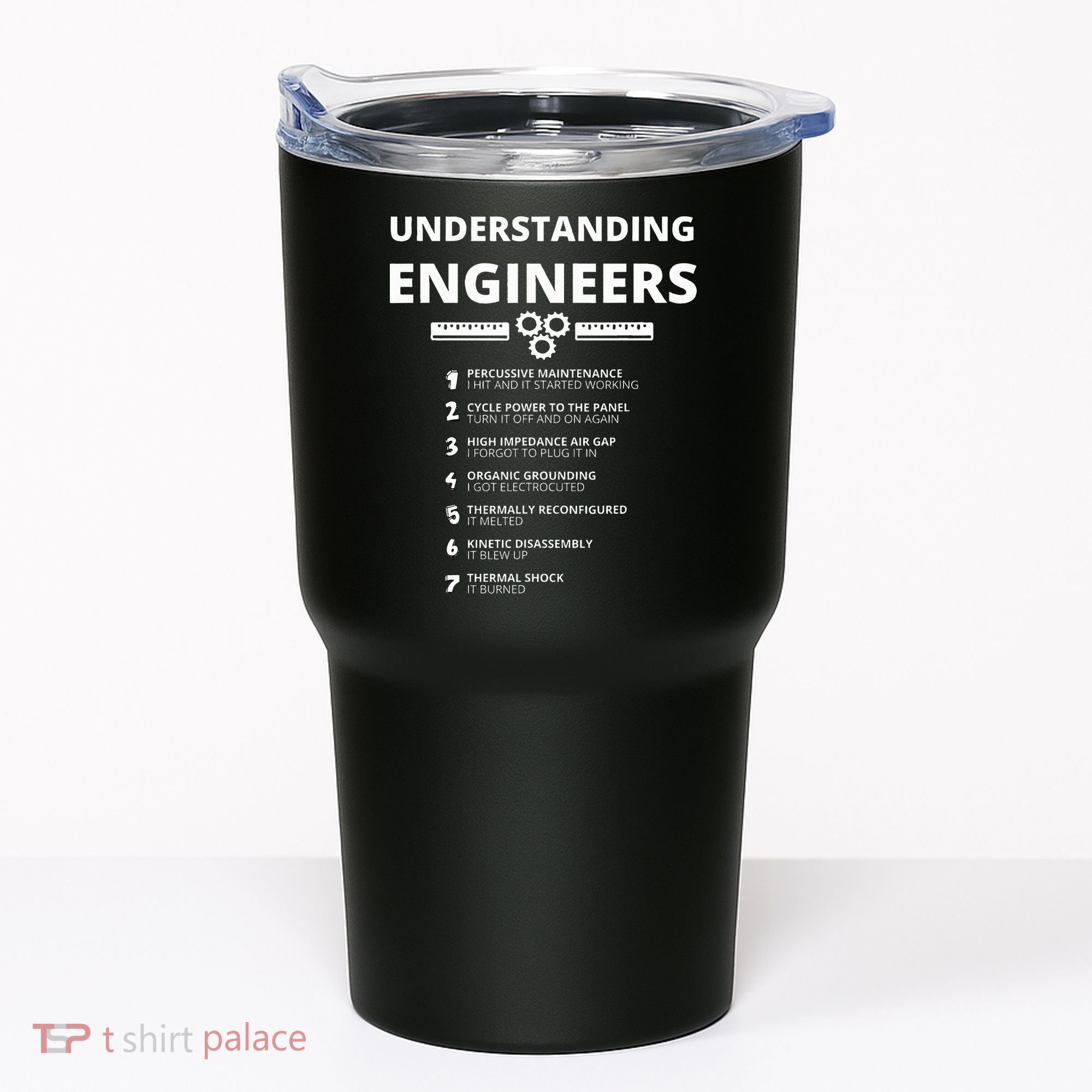 Understanding Engineers  Funny Sarcastic Engineering Gift Tumbler