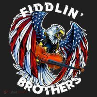 USA Eagle Fiddlin Brothers Violin Music Rock Patriot Flight Beanie thumb 2