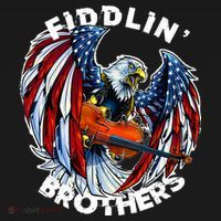 USA Eagle Fiddlin Brothers Violin Music Rock Patriot Flight Women's Hoodie thumb 2