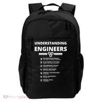 Understanding Engineers Funny Sarcastic Engineering Gift TShirt Backpack thumb 0