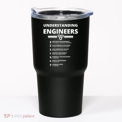 Understanding Engineers Funny Sarcastic Engineering Gift TShirt Tumbler