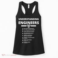 Understanding Engineers Funny Sarcastic Engineering Gift TShirt Women's Tank Top thumb 0