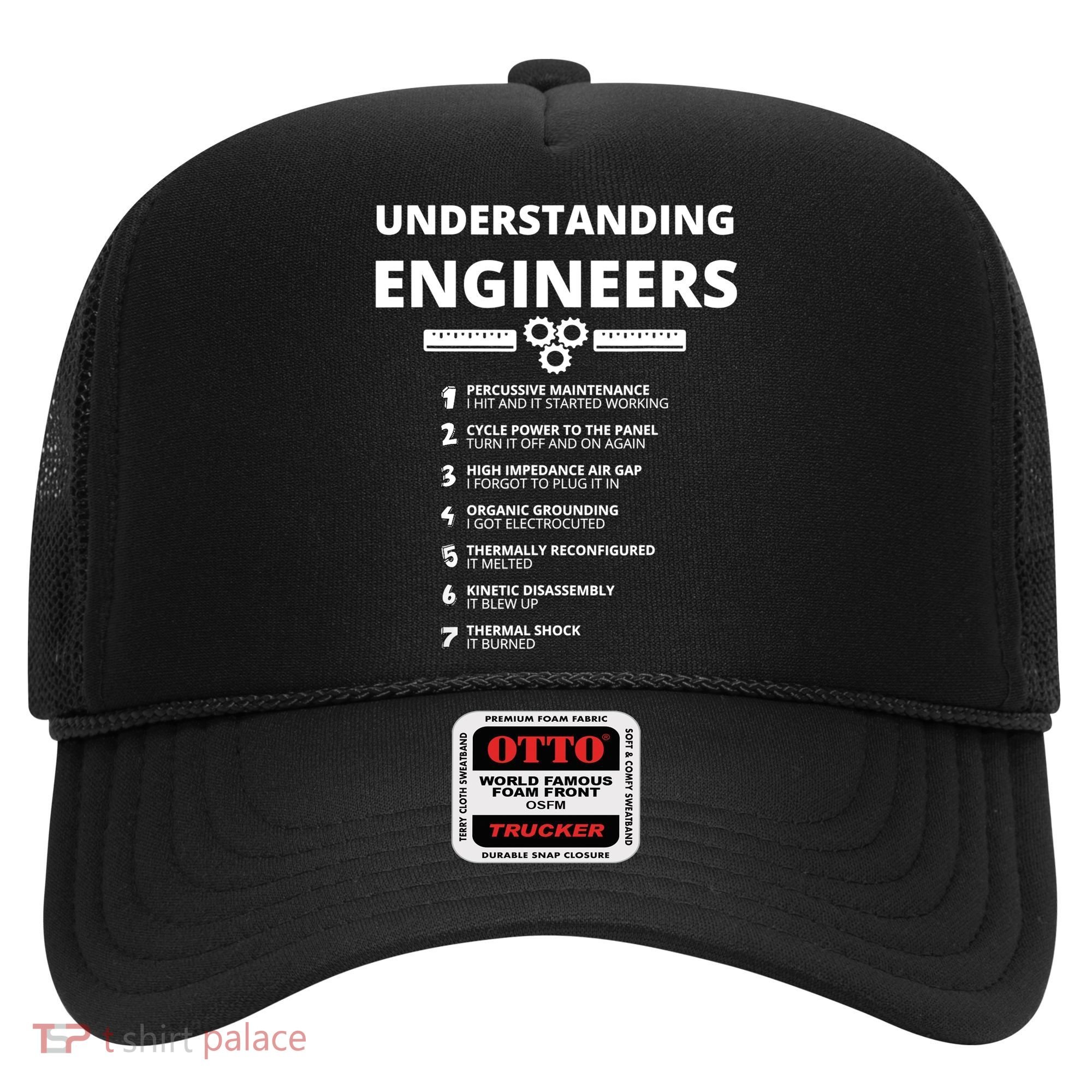 Understanding Engineers Funny Sarcastic Engineering Gift TShirt Hat