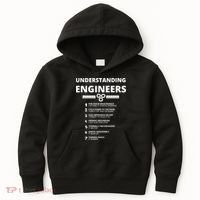 Understanding Engineers Funny Sarcastic Engineering Gift TShirt Kids Hoodie thumb 0