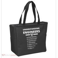 Understanding Engineers Funny Sarcastic Engineering Gift TShirt Tote Bag thumb 2